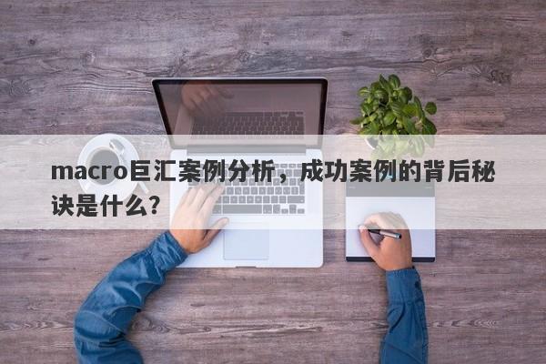 macro巨汇案例分析，成功案例的背后秘诀是什么？