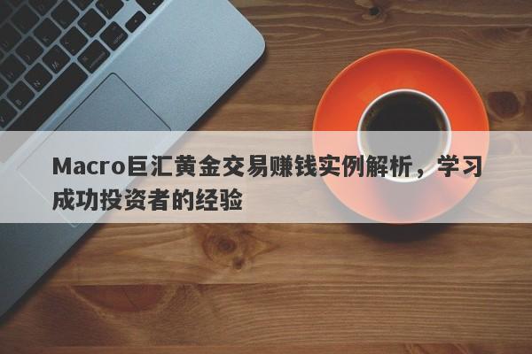 Macro巨汇黄金交易赚钱实例解析，学习成功投资者的经验