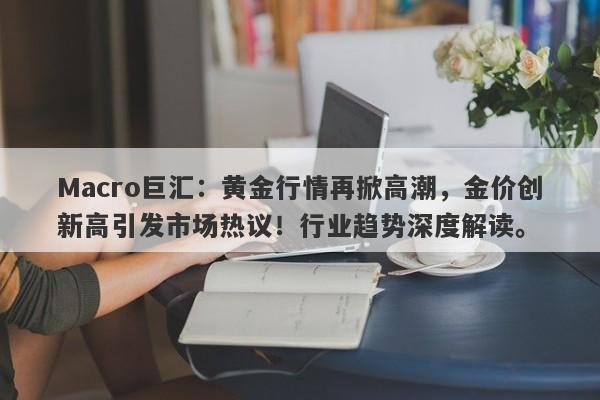 Macro巨汇：黄金行情再掀高潮，金价创新高引发市场热议！行业趋势深度解读。