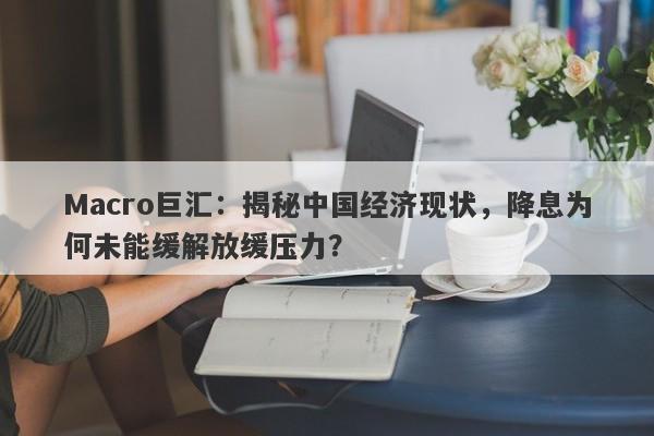 Macro巨汇：揭秘中国经济现状，降息为何未能缓解放缓压力？